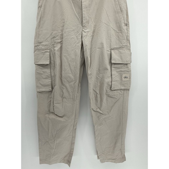 Alo Cargo Ripstop Trouser Pants Men's Size 32 Regular Gravel MSRP $118 - Picture 5 of 12